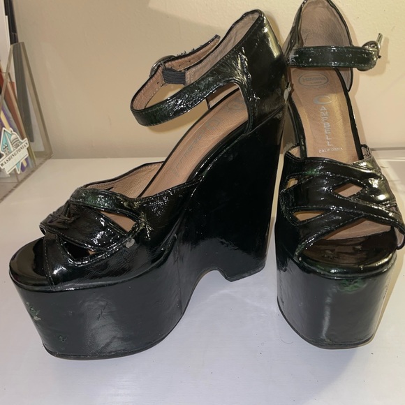 Jeffrey Campbell Tarkus Dark Green Patent - Picture 12 of 12